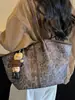 Bolso Grande de Mujer con Estampado de Leopardo Personalizado 2026 Otoño Nuevo Estilo Moda Bolso de Hombro Único Bolso Tote de Mano para el Trabajo y el Trayecto