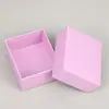 Caixa de Embalagem para Joias de Fábrica, Caixa Vazia Roxa com Tampa Flip-Top, Papelão Espessado, Personalizável com Logo, Caixa de Presente Cultural e Criativa