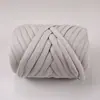 Gasa de Algodón Hilado en Núcleo Extra Grueso Tiras de Lana Islandesa DIY para Tejer a Mano Mantas, Camas para Gatos, Cojines y Almohadas