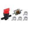 Válvula de Interruptor de Carburador 180 grados 90 grados Válvula de Interruptor de Acelerador de Cortacésped Válvula de Parada Briggs & Stratton