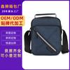 Bolsa de Ombro Masculina Personalizada Transfronteiriça Novo Estilo Coreano Bolsa Transversal de Tecido Oxford Grande Capacidade Portátil Casual Esportiva Bolsa de Ombro
