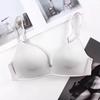 Novas roupas íntimas femininas japonesas sem anéis de aço, sutiã leve e sexy sem rastros para dormir, atacado