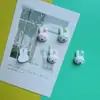 Gafas de Dibujos Animados Conejo Miffy Accesorios de Resina DIY Pegamento de Crema Accesorios para el Cabello Funda para Teléfono Móvil Pasador Taza de Agua Llavero Venta al por Mayor