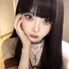 Colar Choker Gola Couro Dupla Camada Estilo Étnico Retro Maillard Corrente Punk Clavícula