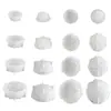 Papoula DIY Resina de Cristal Gesso Vela de Aromaterapia Vários Tamanhos Flor Peônia Ornamento Molde de Silicone