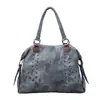 Bolso tote de gran capacidad para mujer, nuevo bolso de hombro versátil de moda vintage, bolso tote de alta gama para el día a día