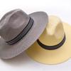 Sombrero de Sol para Hombre Sombrero de Protección Solar Nuevo para Exteriores Transpirable Ala Ancha Pesca para Personas de Mediana Edad y Mayores Granjero Obra de Construcción Sombrero de Paja