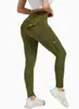Calça Legging de Yoga com Forro de Lã de Carneiro para Mulheres, Cintura Alta, Térmica de Inverno, Modeladora, Elástica, Longa