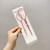 Ferramentas de modelagem simples conjunto de seis peças pinça para puxar cabelo modelador de cabelo preguiçoso pente para trançar cabelo acessórios de cabelo para mulheres