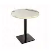 Juego de Mesa de Comedor para Nuevo Producto Transfronterizo, Mesa de Madera Maciza para Restaurante de Comida Rápida, Mesa Cuadrada de Pizarra para Bar de Restaurante Occidental, Mesa de Centro para Té de la Tarde