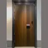 Portas de Unidade Antifurto de Alumínio Fundido em Aço, Portas de Entrada Residencial, Portas de Abertura Única Dupla, Vendas Diretas de Fábrica, Personalização em Estoque, Atacado