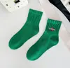 Meias Cityboy para Homens e Mulheres Tendência Ins High Street Plissadas Relaxadas Estilo Americano Enfatiza Skate Meia de Cano Médio Algodão