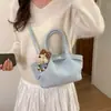 Bolsa Cesta de Verduras Simple de Mano para Mujer, Nuevo Modelo 2026, Bolso Cruzado de Hombro Versátil y de Gama Alta, Bolso Cubo de Nicho
