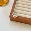 Anillo Casual Calado de Ala Ancha para Mujer, Metálico de Alta Gama Elegante, Anillo Abierto Creativo Plateado, Anillo Dulce y Fresco para el Dedo Índice