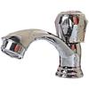 Grifo de Aleación para Baño de Frío Único Grifo para Lavabo de Orificio Único con Manija Única Grifo para Lavabo de Mesa Grifo para Lavabo