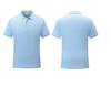 Polo de manga corta con solapa de color liso para hombre, ropa de trabajo, camiseta publicitaria personalizada, camiseta de equipo, camiseta cultural, logotipo bordado