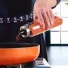 Botella de Vidrio de Boca Ancha para Espolvorear para el Hogar Tarro de Polvo de Cocina Botella para Condimentos de Pimienta para Barbacoa Tarro de Sal Empaque Sellado a Prueba de Humedad