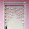 Cortina de Porta Desenho Animado Coração de Menina Cor Amor Beibei Amor Amor Criativo Cortina Decorativa para Quarto Infantil Cortina Suspensa Cortina Divisória
