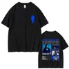 Camiseta Estampada para Hombre y Mujer Moda Camiseta de Música Popular Camiseta de Algodón Puro