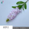 Novo Delphinium Artificial Violeta Decoração de Casa Nórdica Flor Flor Artificial Hotel Decoração Suave Flor de Seda