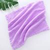 Toalha de limpeza de lã coral espessada 30*30 quadrada toalha absorvente pano de limpeza de cozinha