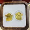 Pegatina de Teléfono de Oro Puro 999 para la Riqueza, Atrae la Fortuna de Todas las Direcciones, Acumulación Diaria de Riqueza, Regalo de 2 mg, Entrega Directa de Fábrica