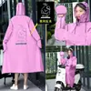 Capa de Chuva para Mulheres e Homens, Estilo Longo, Prova de Tempestade para Corpo Inteiro, Poncho de Chuva Adulto de Peça Única, Especificamente para Patinetes Elétricos