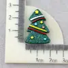 Accesorios para Funda de Teléfono Móvil de Alce Accesorios para el Cabello DIY Accesorios de Navidad Muñeco de Nieve Árbol de Navidad Pegamento de Crema DIY Accesorios para Tocados de Resina