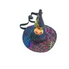 Accesorios de Fiesta de Disfraces del Festival de Fantasmas de Halloween Aro de Cabeza de Calabaza Araña Murciélago Calavera Sombrero de Bruja Aro para el Cabello Hebilla para la Cabeza
