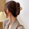Pinza de tiburón extragrande de 13 cm, pinza para el cabello para recogido, elegante pinza de tiburón de gelatina, pinza para el cabello para la parte trasera de la cabeza, adorno para la cabeza japonés y coreano
