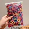 Diadema de colores para el pulgar de niños, liga para el pelo de niña pequeña, banda elástica alta, no daña el pelo del bebé, cuerda para el pelo, tocado