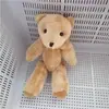 Muñeco de Peluche 3cm Articulado Ropa Pequeña Oso Conejo Colgante para Teléfono Móvil Collar Decoración Accesorios Materiales Accesorios Venta al por Mayor