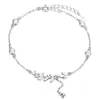 Pulsera de Espiga de Trigo para Mujer, Plata 925, Diseño de Nicho, Pulsera de Circonita, Lujo Ligero, Moda de Gama Alta, Joyería de Mano Elegante Estilo Ins