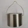 Lâmpada Bola Pequena de Aço Inoxidável Solar à Prova d'Água para Exterior Varanda Pátio Jardim Iluminação Decorativa Lâmpada LED
