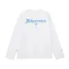 Moletom solto versátil bordado com estrela para homens e mulheres, camiseta de marca moderna de manga comprida, roupa de casal, roupa íntima masculina, camiseta de manga comprida retrô para casais