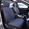 Novidade Outono e Inverno almofada de carro de linho média universal para quatro estações confortável meio envolvente conjunto de cinco peças antiderrapante respirável almofada de carro