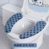 Almofada de Assento de Vaso Sanitário Felpuda Espessa Doméstica Adesivo de Vaso Sanitário Adesivo de Vaso Sanitário Adesivo Lavável Universal Outono e Inverno Atacado