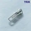 Zíper YKK Não. Zíper de metal com 5 dentes e cabeça de zíper automática quadrada para carcela de roupas e botas