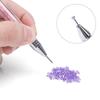 Pluma de Cera para Puntos de Uñas, Pluma de Uñas de Cristal de Doble Punta, Pluma para Puntos de Uñas, Pluma para Puntos con Punta de Cera, Venta al por Mayor de Fábrica