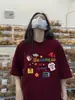 Camiseta Estampada de Algodón Puro para Hombre y Mujer, Nuevo Estilo Verano 2026, Talla Grande, Adelgazante, Versátil, Estilo Coreano, Manga Corta, Casual