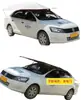 Sombrilla para Coche Coach Toldo para Sol de Coche Protección Solar Cubierta para la Lluvia Toldo Plegable para Techo Sombrilla Solar con Ventosa para Uso en Autoescuelas