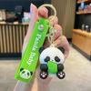 Nuevo Colgante de Panda de Chengdu Llavero de Muñeco de Dibujos Animados Souvenir Base Colgante Bolso de Mujer Parejas Colgante Pequeño