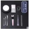 Ferramentas para batom caseiro conjunto completo para iniciantes kit diy balança eletrônica manual béquer forno de aquecimento com temperatura constante