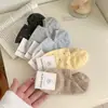 Calcetines de Lunares Tipo Barco para Mujer, Estilo Delgado de Verano, Calcetines de Algodón Ins, Antideslizantes, Bajos, Invisibles, Talón Antideslizante, Calcetines Cortos para Mujer, Versátiles para el Verano