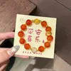 Serie de Pulseras de la Suerte y la Paz Rojas Accesorios de Alta Gama para la Temporada de Regreso a Clases, el Día de la Madre y el Festival Qixi