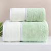 Juego de Toalla y Toalla de Baño Espesa de Felpa Coralina Estilo Hermano Oveja Pequeña, Color Sólido, Más Absorbente que el Algodón Puro, Toalla Facial Suave para el Hogar