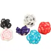 15mm flor de argila macia florzinha anel de joia infantil feito à mão DIY capa de celular sapatos decoração acessórios material fabricantes