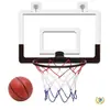 Aro de Baloncesto Plegable para Interiores Canasta de Baloncesto de Pared para Entrenamiento en Casa Venta Directa de Fábrica Aro de Baloncesto Venta Caliente Transfronteriza