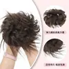 Peruca Europeia e Americana para Senhoras Coquetel Cabelo Cacheado Bagunçado Fofo Anel de Peruca Seda de Alta Temperatura Fibra Química Anel de Broto de Cabelo Elástico Saco de Cabelo