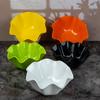 Vajilla para restaurante de olla caliente Plato de res Chaoshan autoservicio guarniciones de melamina plástico cubo para lechuga vegetal tazón de encaje comercial para hotel